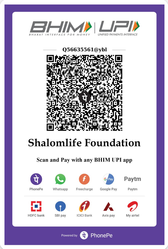 UPI QR Code for Donation